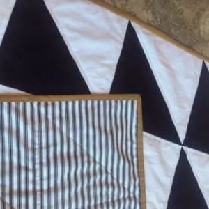 Handmade baby quilt